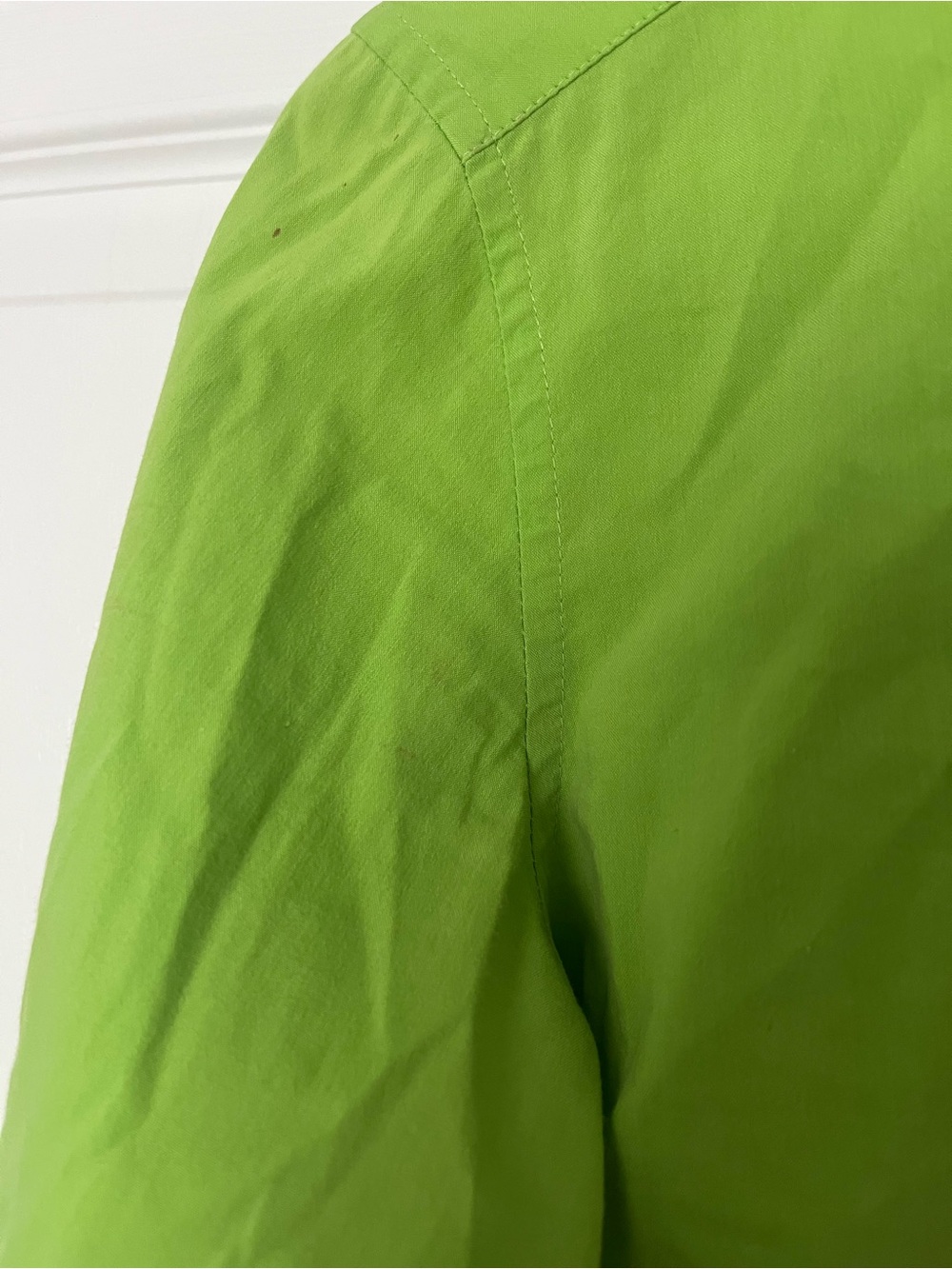 Dolce & Gabbana Lime Green Button-Down Cotton Shirt - Picture 10 of 15